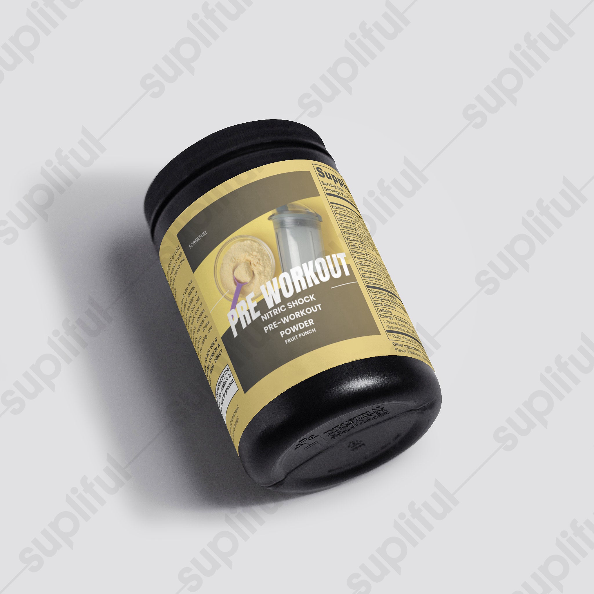 Nitric Shock Pre-Workout Powder (Fruit Punch)